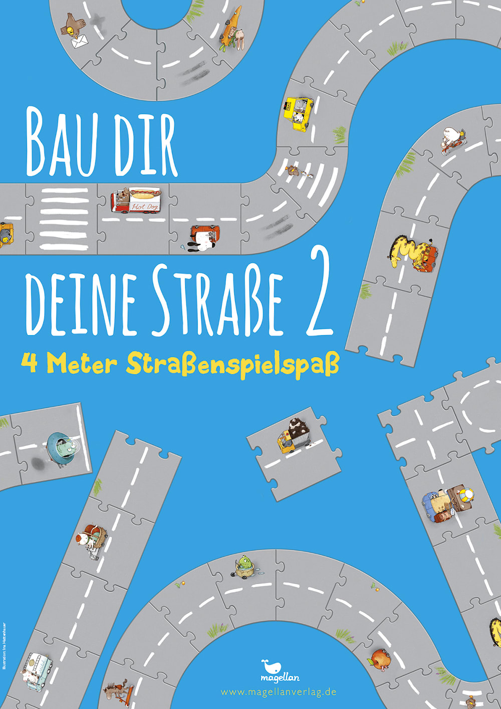 Plakat Bau dir deine Straße 2