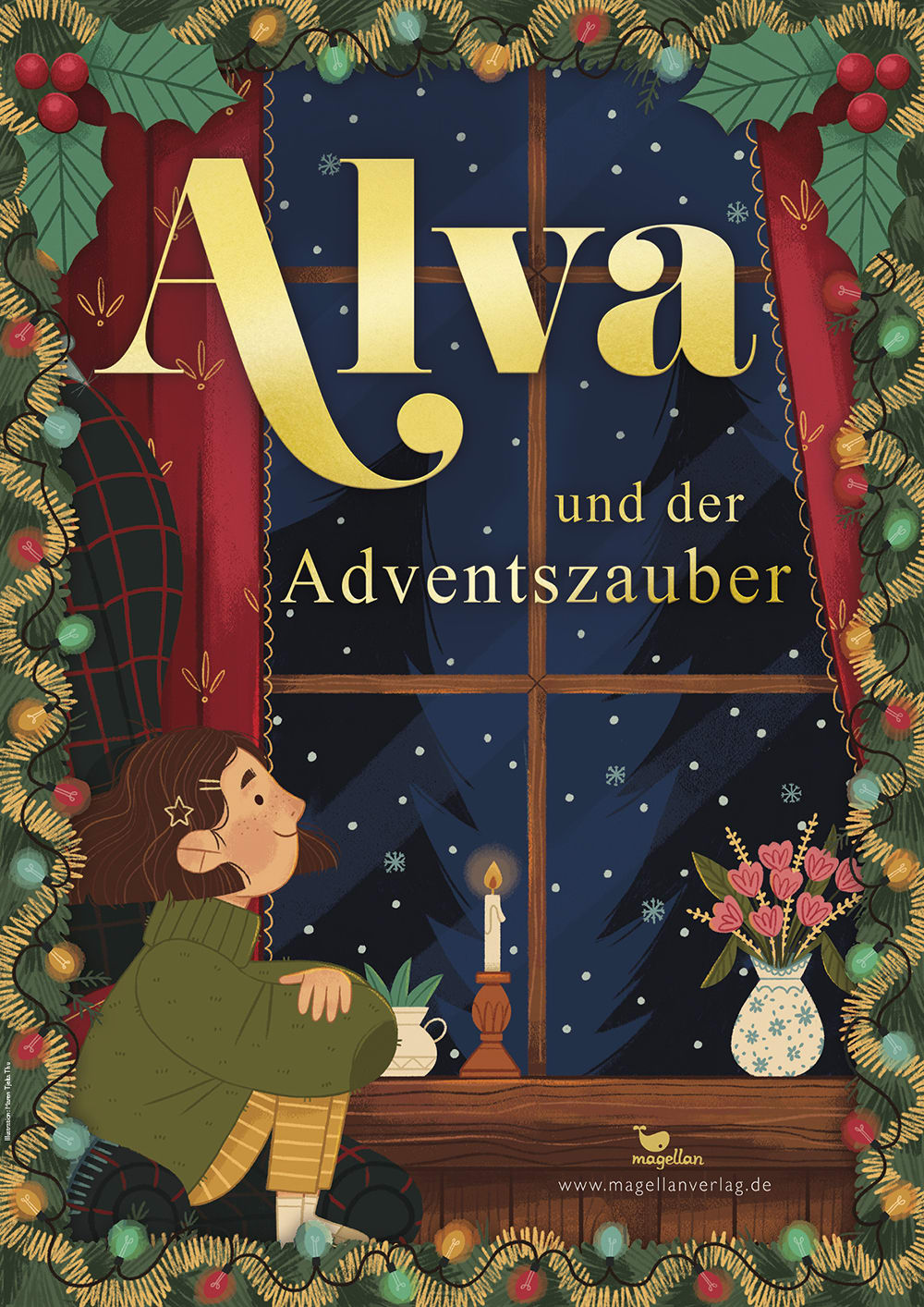 Plakat Alva und der Adventszauber