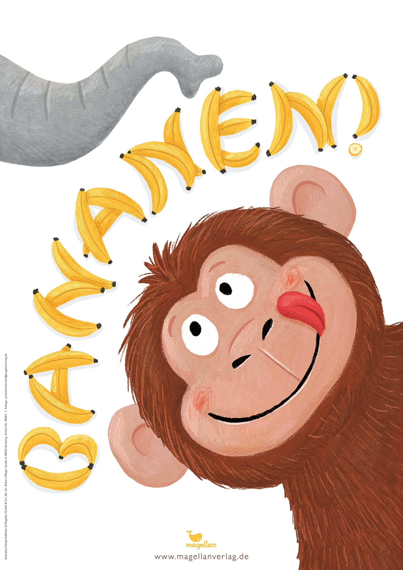 Plakat Bananen!