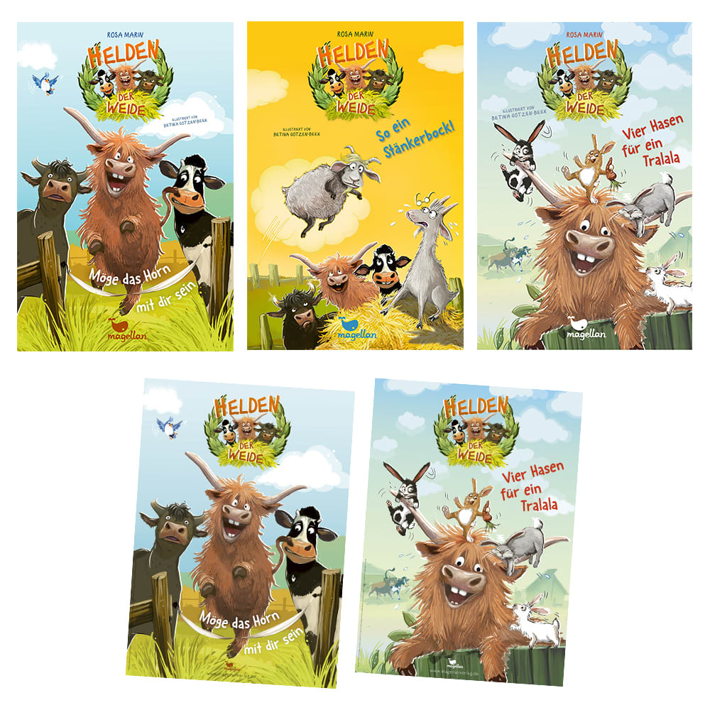 Kombi-Paket Helden der Weide Bd. 1-3