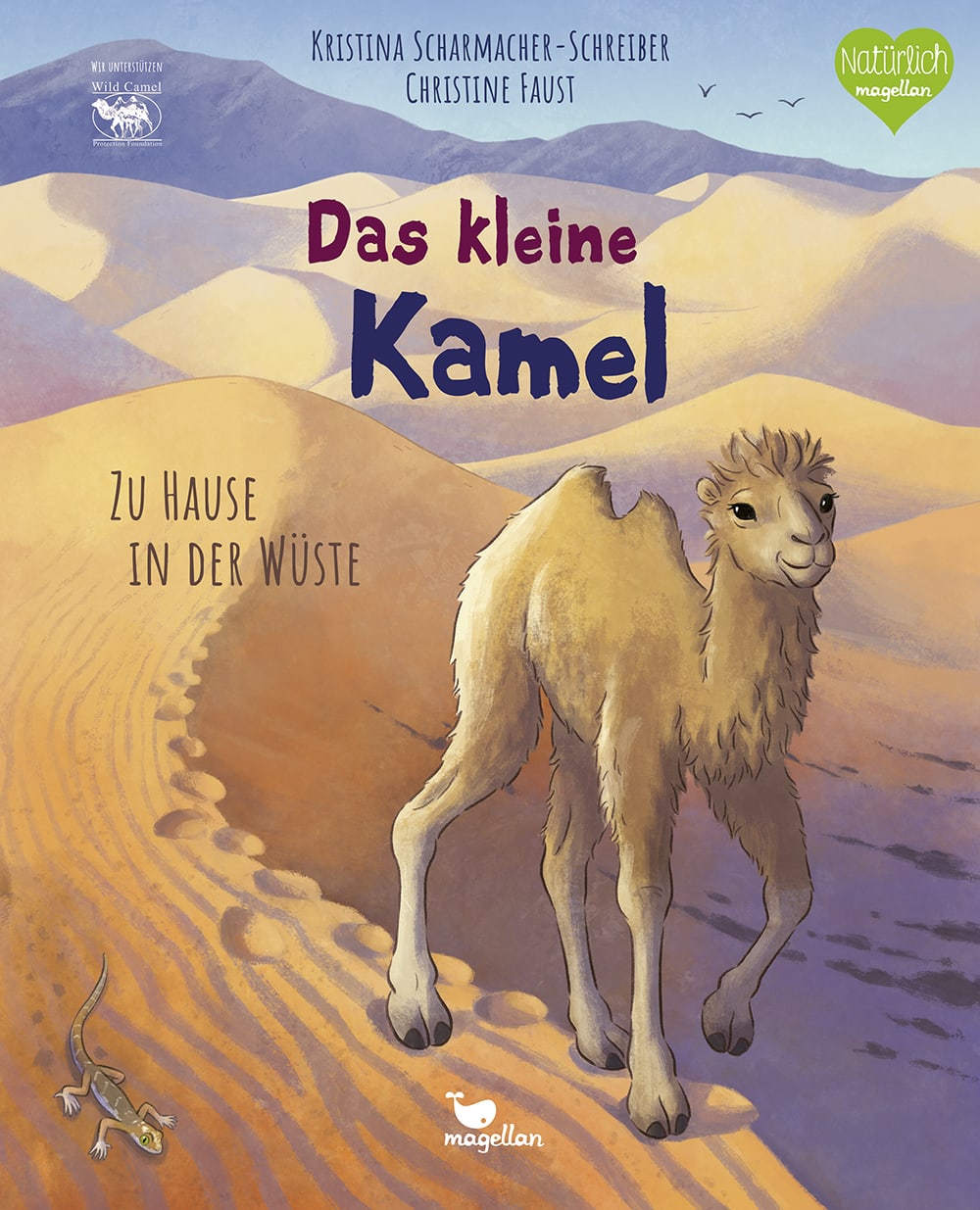 Cover, ein kleines Kamel in der Wüste