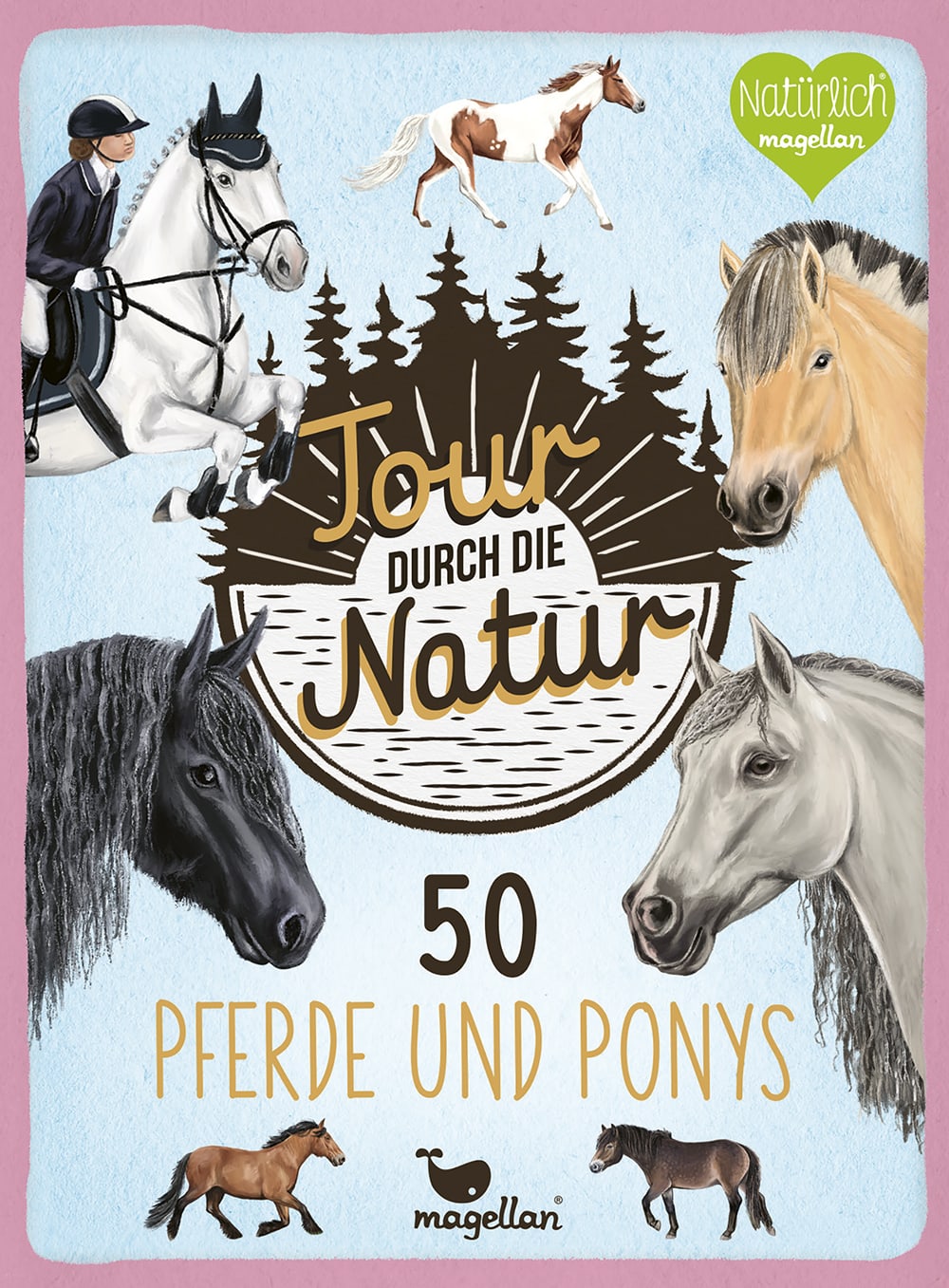Cover, unterschiedliche Pferde
