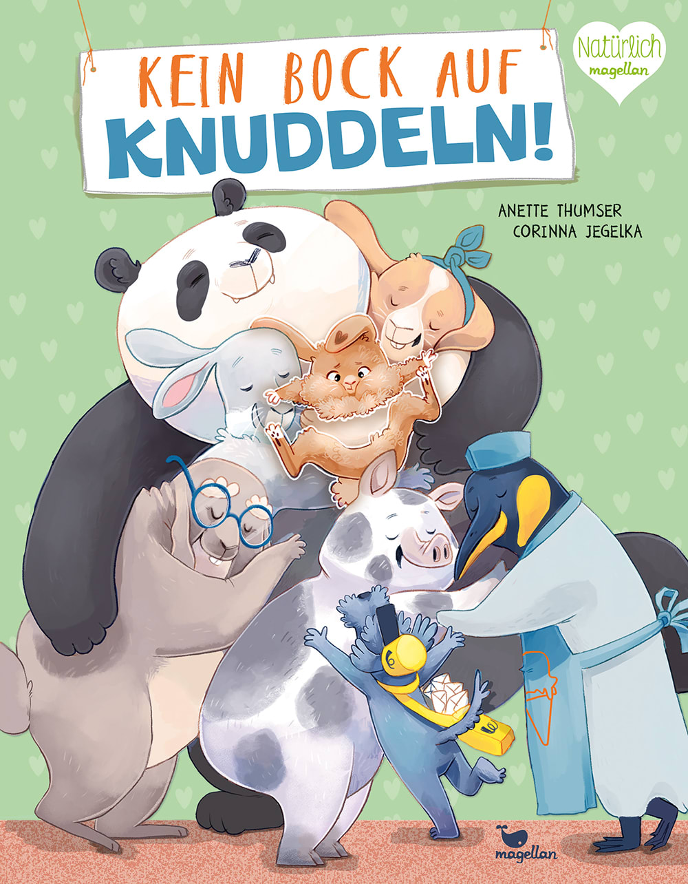 Cover, eine tierische Knuddelattacke auf einen süßen Hasen