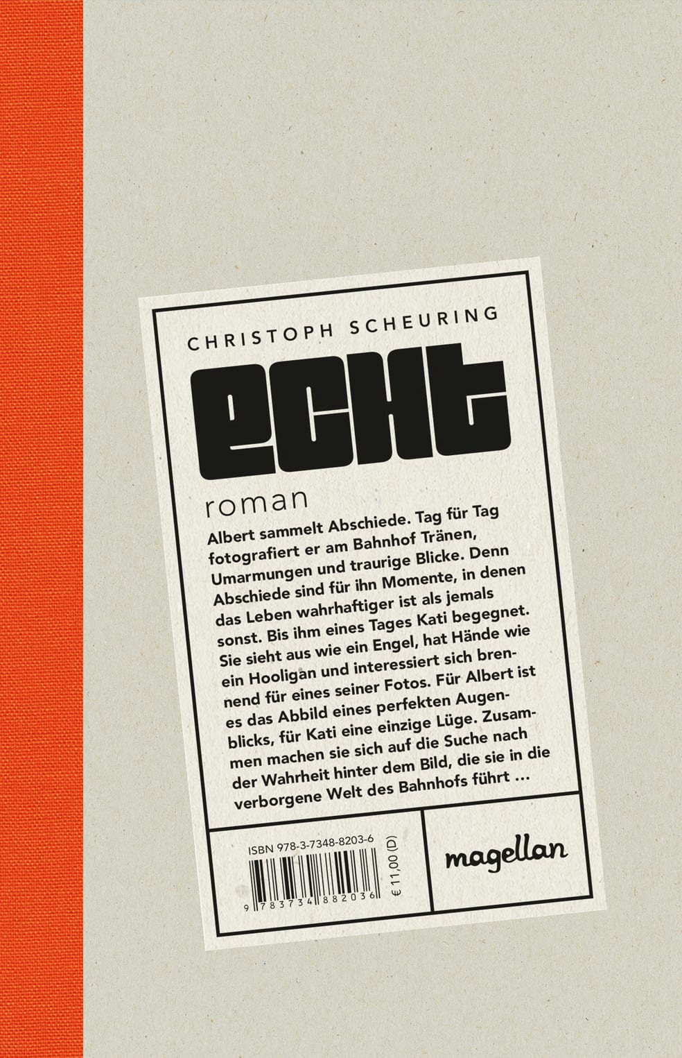 Cover Echt Jugendbuch von Christoph Scheuring