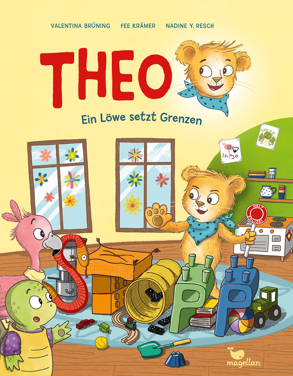 Cover, ein Löwe im Kinderzimmer