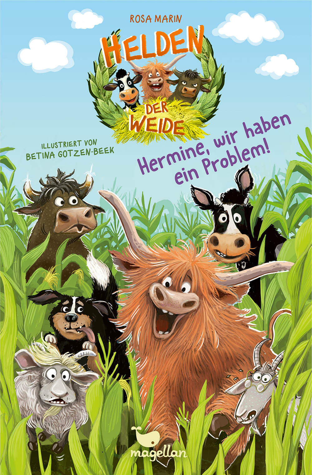 Cover, Rinder im Maisfeld