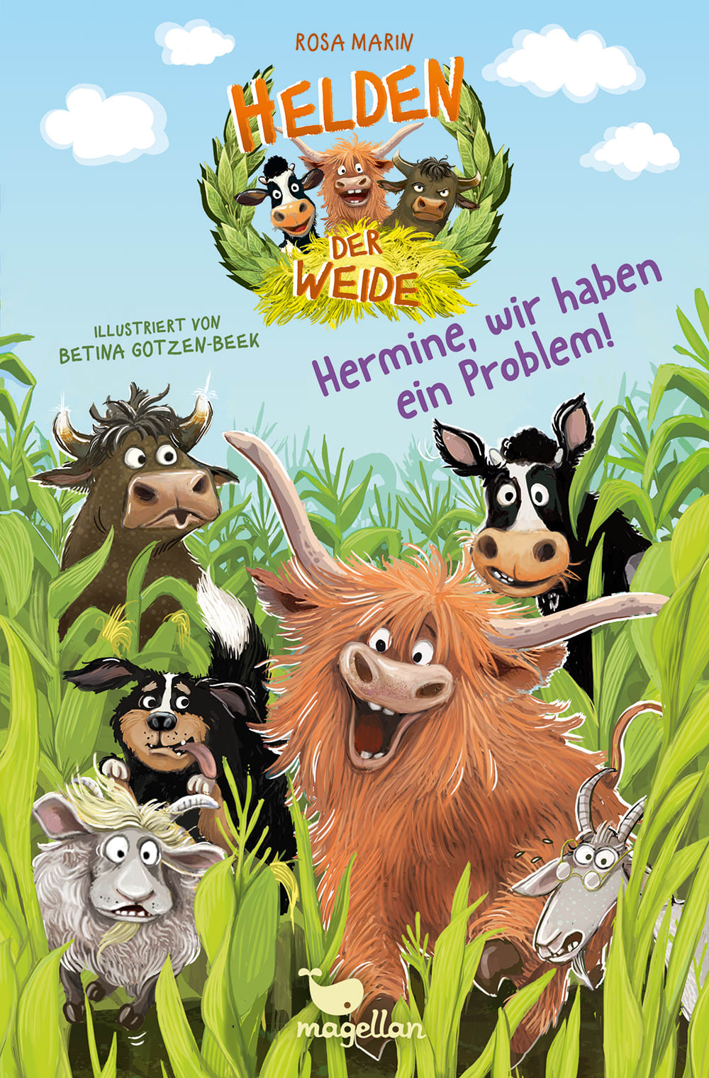 Cover, Rinder im Maisfeld