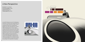 Stilisiertes Covermotiv: ein Auto im Vordergrund, dahinter ein DJ und farbige Formen – grafische Neuinterpretation des Jazz-Albums.