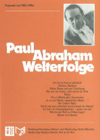 Paul Abraham Welterfolge