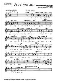 Ave verum (KV 618) (Chor SATB)