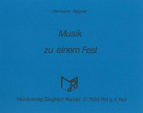 Musik zu einem Fest