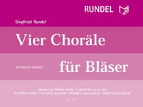 Vier Choräle für Bläser