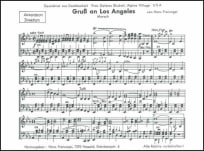 Gruß an Los Angeles (Marsch)<br>DN: Meine Jugendzeit (Walzer)