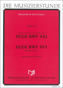 Fuge BWV 952 /<br>Fuge BWV 953