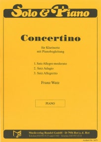 Concertino für Klarinette