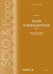 Sechs Vortragsstücke - Heft 1