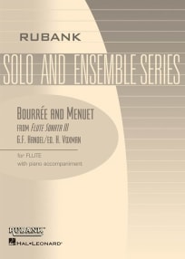 Bourrée and Menuet<br>(from Flute Sonata No. 3)<br>for Flute & Piano