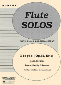 Elegie (Op. 55, No. 1)<br>for Flute & Piano