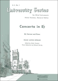 Concerto in Eb<br>for Bb Clarinet & Piano