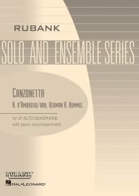 Canzonetta<br>for Eb Alto Saxophone & Piano