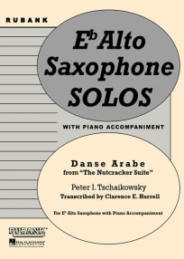 Danse Arabe<br>from "The Nutcracker Suite"<br>for Eb Alto Saxophone & Piano