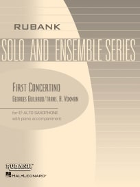 First Concertino<br>for Eb Alto Saxophone & Piano