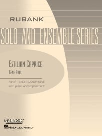 Estilian Caprice<br>for Bb Tenor Saxophone & Piano