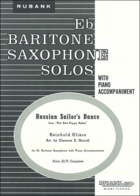 Russian Sailors' Dance<br>for Eb Baritone Saxophone & Piano