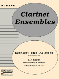 Menuet and Allegro<br>for Bb Clarinet Trio