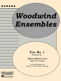 Trio No. 1<br>for Woodwind Trio