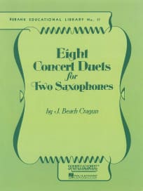 Eight Concert Duets for Two Saxophones