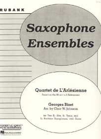 Quartet de L'Arlesienne<br>for Saxophone Quartet (AATB)