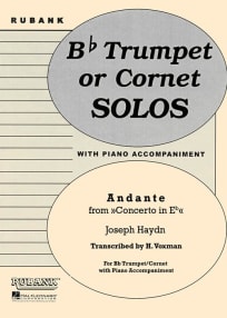 Andante (from Concerto in Eb)<br>for Bb Cornet or Trumpet & Piano