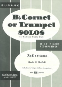 Reflections<br>for Bb Cornet or Trumpet & Piano