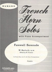 Farewell Serenade<br>for Horn in F & Piano