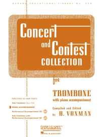 Concert and Contest Collection for Trombone and Piano