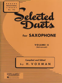 Selected Duets for Saxophone Vol. 2