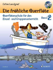 Die fröhliche Querflöte - Band 2 (+CD)