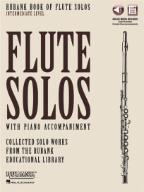 Rubank Book of Flute Solos - Intermediate Level<br>+ Online Audio