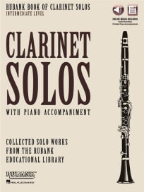 Rubank Book of Clarinet Solos - Intermediate Level<br>+ Online Audio