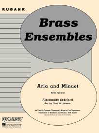 Aria and Minuet<br>for Brass Quintet