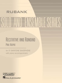 Recitative and Rondino<br>for Eb Baritone Saxophone & Piano