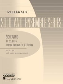 Scherzino, Op. 55, No. 6<br>(from Eight Performance Pieces)<br>for Flute & Piano