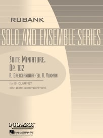 Suite Miniature, Op. 145<br>for Bb Clarinet & Piano