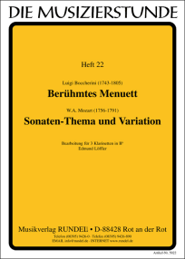 Berühmtes Menuett /<br>Sonaten - Thema und Variation