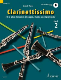 Clarinettissimo - Band 2<br>+ Online Audio