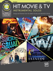 Hit Movie & TV Instrumental Solos - Trumpet<br>+ CD Play Along / Software / PDF