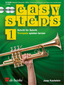 Easy Steps - Band 1 für Trompete<br>(+ CD ROM + 2 CDs)