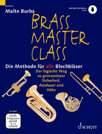 Brass Master Class<br>Die Methode für alle Blechbläser (+ Online-Material )