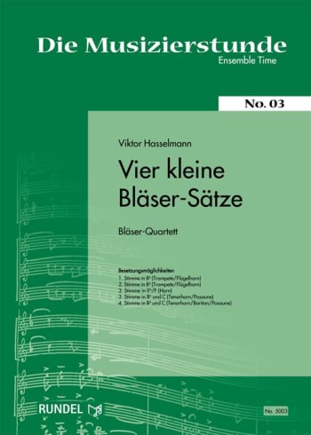 Vier kleine Bläser-Sätze